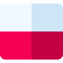 Polish language flag